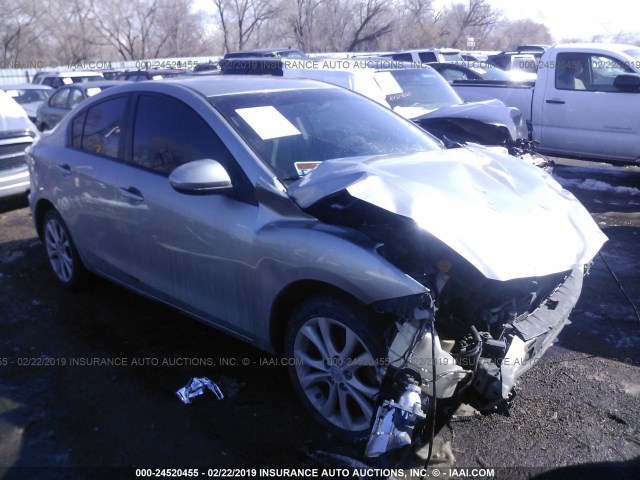 JM1BL1U53B1458219 - 2011 MAZDA 3 S SILVER photo 1