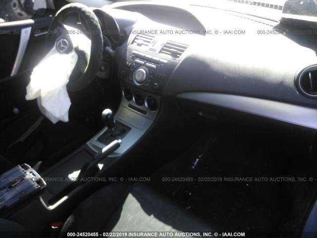 JM1BL1U53B1458219 - 2011 MAZDA 3 S SILVER photo 5