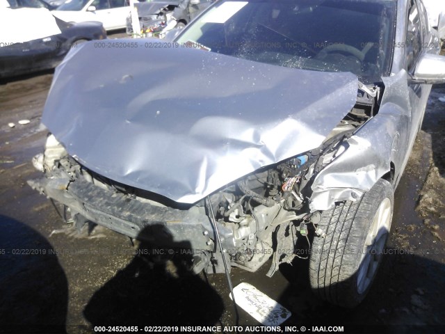 JM1BL1U53B1458219 - 2011 MAZDA 3 S SILVER photo 6