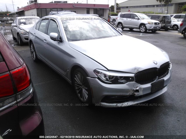 WBAJA9C56JB249158 - 2018 BMW 530E SILVER photo 1