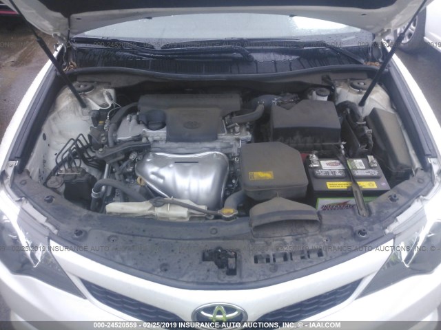 4T1BF1FK9EU397628 - 2014 TOYOTA CAMRY L/SE/LE/XLE 白色 照片 10
