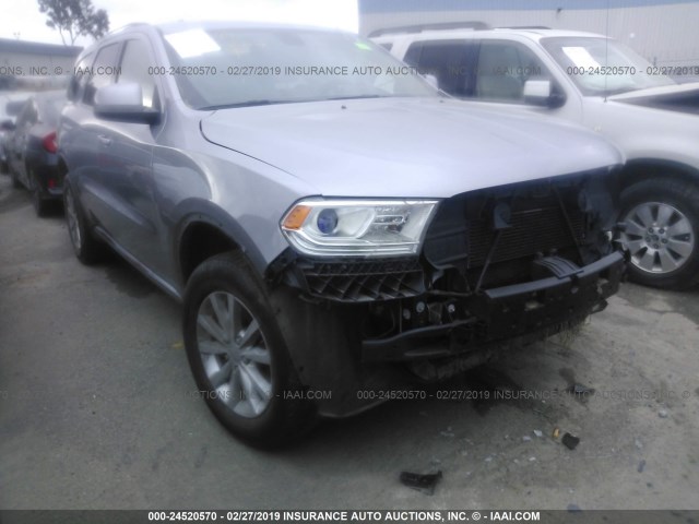 1C4RDHAG3FC113941 - 2015 DODGE DURANGO SXT SILVER photo 1