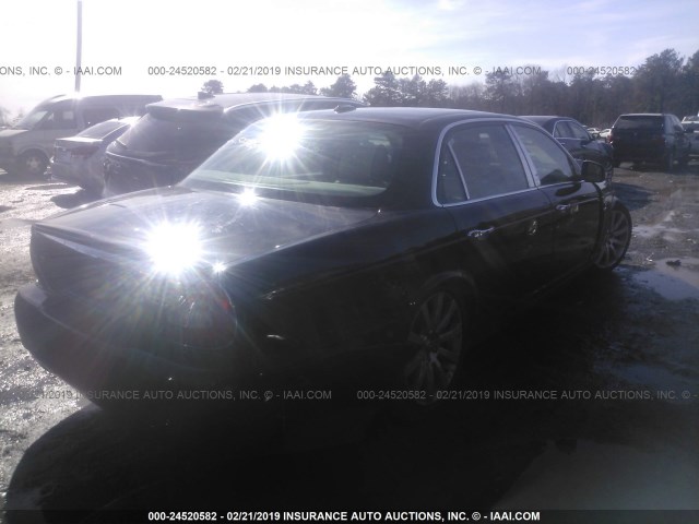 SAJWA82B39SH31435 - 2009 JAGUAR XJ SUPER V8 BLACK photo 4