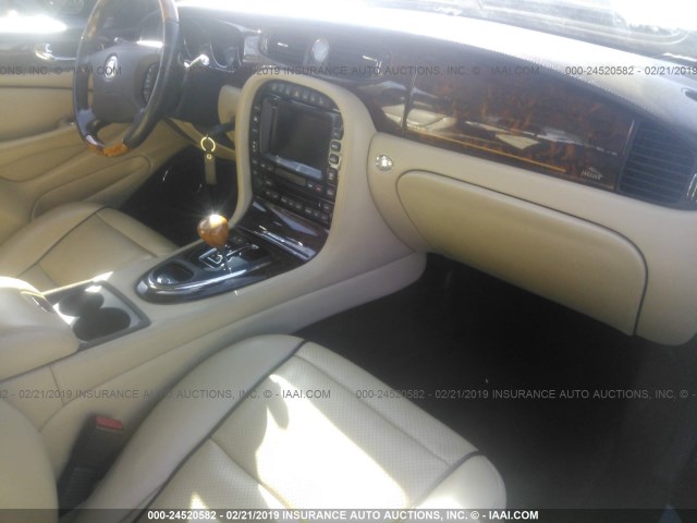 SAJWA82B39SH31435 - 2009 JAGUAR XJ SUPER V8 BLACK photo 5