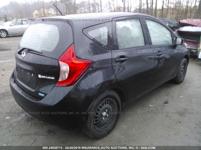 3N1CE2CP2GL401679 - 2016 NISSAN VERSA NOTE S/S PLUS/SV/SL/SR BLACK photo 4