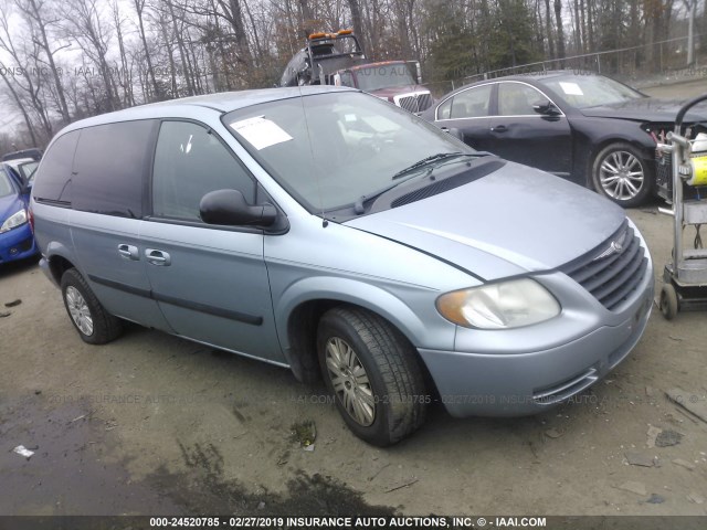 1C4GP45RX5B150833 - 2005 CHRYSLER TOWN & COUNTRY  Light Blue photo 1