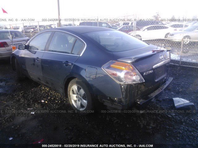 1N4AL21E18N528023 - 2008 NISSAN ALTIMA 2.5/2.5S Navy photo 3