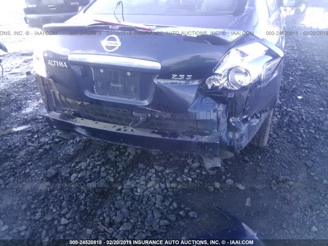 1N4AL21E18N528023 - 2008 NISSAN ALTIMA 2.5/2.5S Navy photo 6