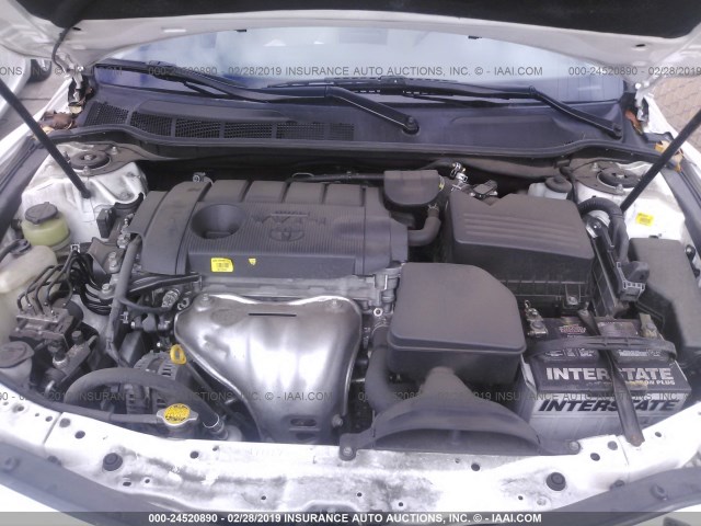4T4BF3EK8BR208823 - 2011 TOYOTA CAMRY SE/LE/XLE 白色 照片 10