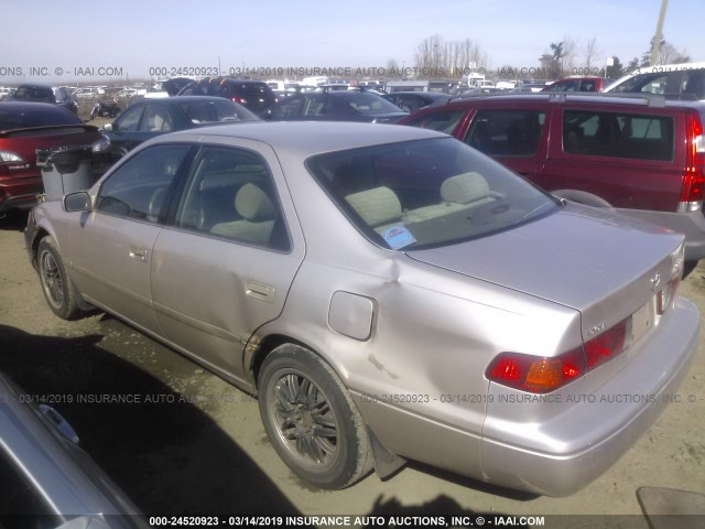 4T1BG22KXYU002823 - 2000 TOYOTA CAMRY CE/LE/XLE 棕色 照片 3