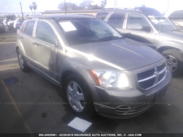 1B3HB48B48D652135 - 2008 DODGE CALIBER SXT BROWN photo 1