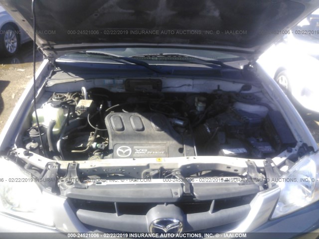 4F2CZ06104KM22217 - 2004 MAZDA TRIBUTE ES 银色 照片 10