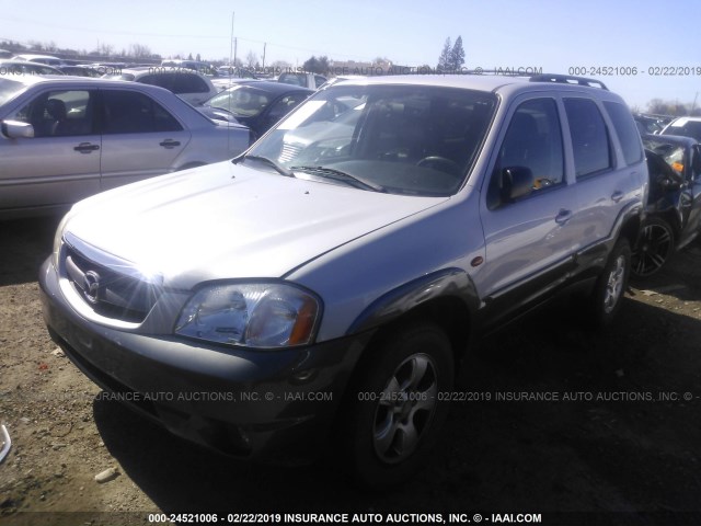 4F2CZ06104KM22217 - 2004 MAZDA TRIBUTE ES 银色 照片 2