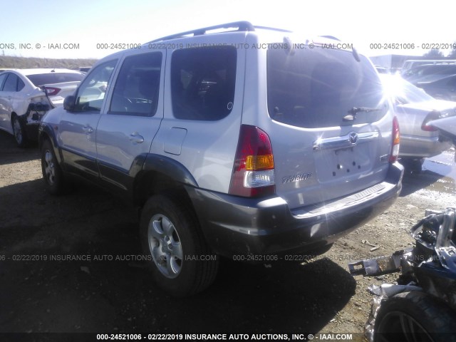 4F2CZ06104KM22217 - 2004 MAZDA TRIBUTE ES 银色 照片 3