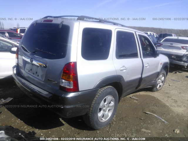 4F2CZ06104KM22217 - 2004 MAZDA TRIBUTE ES 银色 照片 4