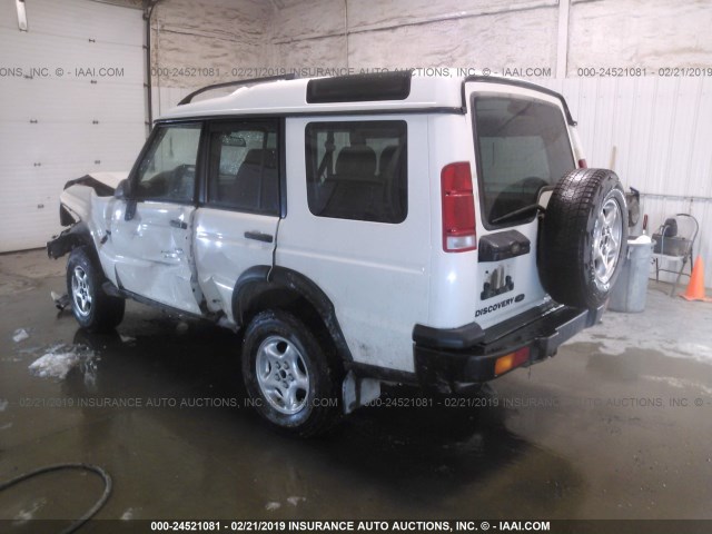 SALTY154XYA241425 - 2000 LAND ROVER DISCOVERY II  WHITE photo 3