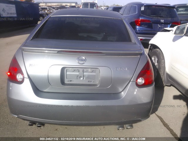 1N4BA41E97C820535 - 2007 NISSAN MAXIMA SE/SL GRAY photo 6