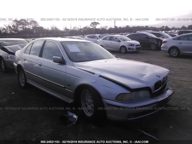 WBADM6343YGU08595 - 2000 BMW 528 I AUTOMATIC SILVER photo 1