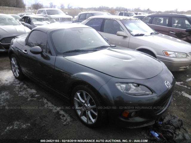 JM1NC2PF4E0234880 - 2014 MAZDA MX-5 MIATA GRAND TOURING GRAY photo 1