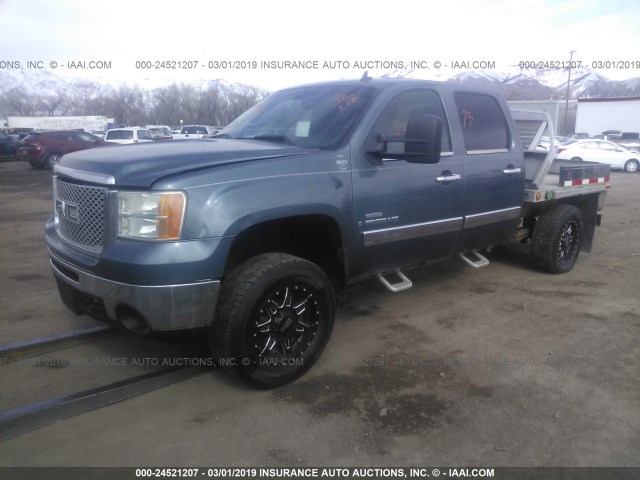 1GTHK23658F115842 - 2008 GMC SIERRA BLUE photo 2