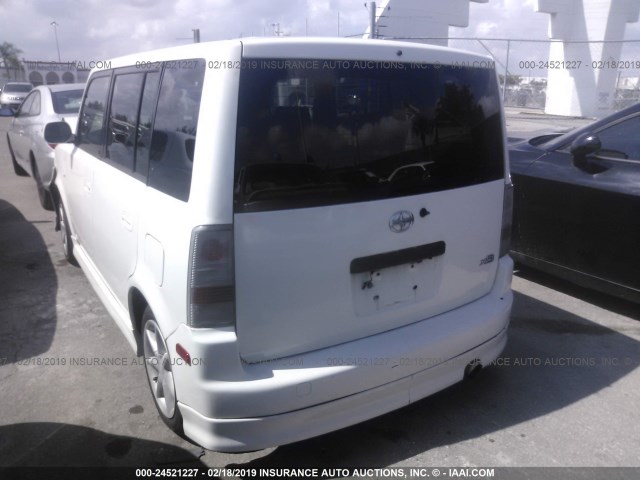 JTLKT324964036762 - 2006 TOYOTA SCION XB Ақ фото 3