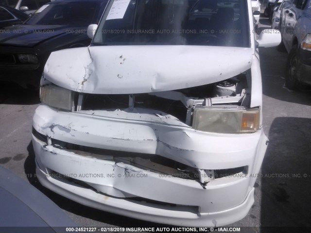 JTLKT324964036762 - 2006 TOYOTA SCION XB Ақ фото 6