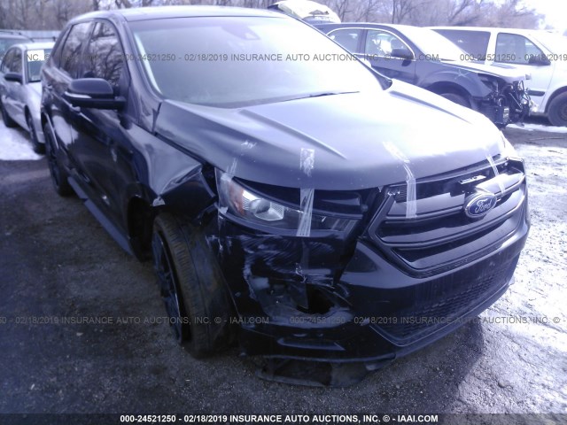 2FMPK3AP8FBB77775 - 2015 FORD EDGE SPORT BLACK photo 6