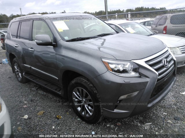 JTJJM7FX1E5077084 - 2014 LEXUS GX PREMIUM GRAY photo 1