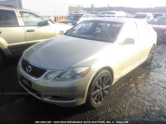 JTHCH96S860005828 - 2006 LEXUS GS GENERATION 200 300 BEIGE photo 2