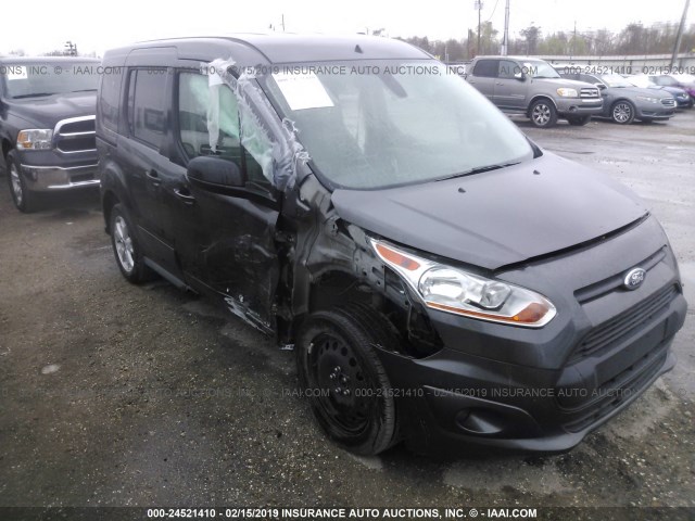 NM0AE8F79G1230534 - 2016 FORD TRANSIT CONNECT XLT GRAY photo 6