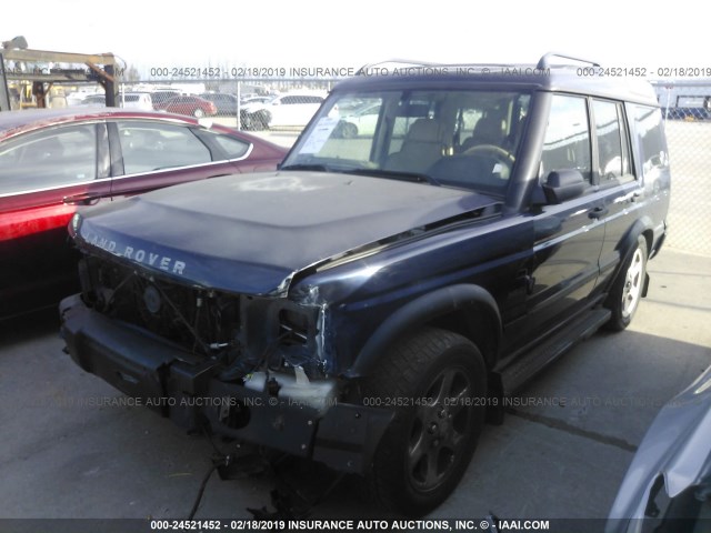 SALTR16463A804989 - 2003 LAND ROVER DISCOVERY II HSE Dark Blue photo 2