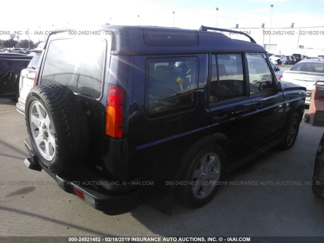 SALTR16463A804989 - 2003 LAND ROVER DISCOVERY II HSE Dark Blue photo 4