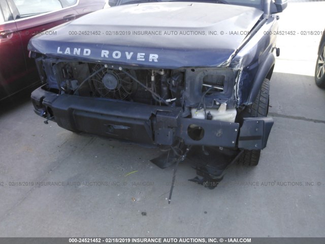 SALTR16463A804989 - 2003 LAND ROVER DISCOVERY II HSE Dark Blue photo 6