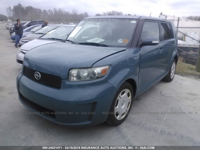 JTLKE50EX81012735 - 2008 TOYOTA SCION XB Жасыл фото 2