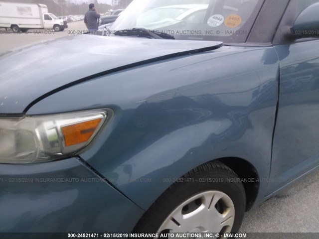 JTLKE50EX81012735 - 2008 TOYOTA SCION XB Жасыл фото 6