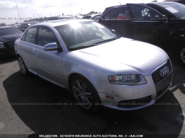 WAUGL78E37A086436 - 2007 AUDI NEW S4 QUATTRO SILVER photo 1