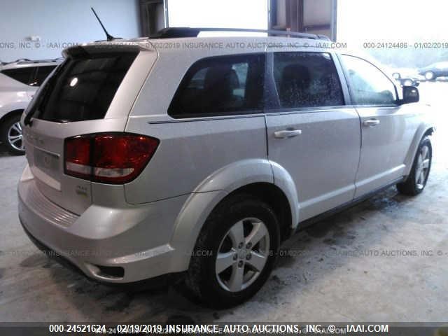 3C4PDCBG0CT254796 - 2012 DODGE JOURNEY SXT GRAY photo 4