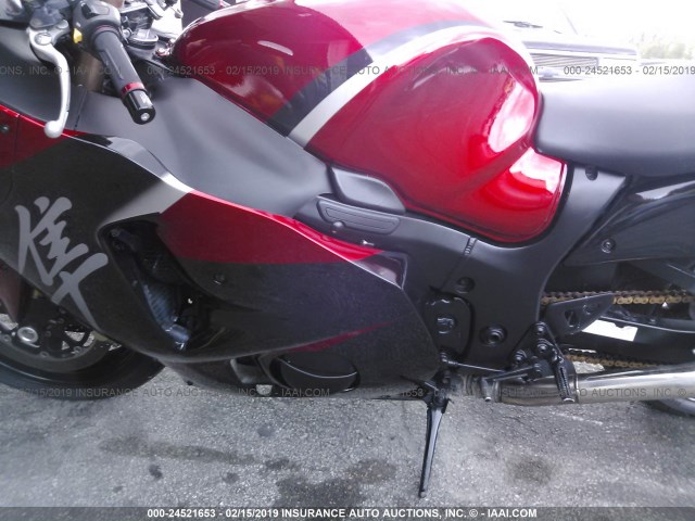 JS1GW71A872103494 - 2007 SUZUKI GSX1300 RZ RED photo 9