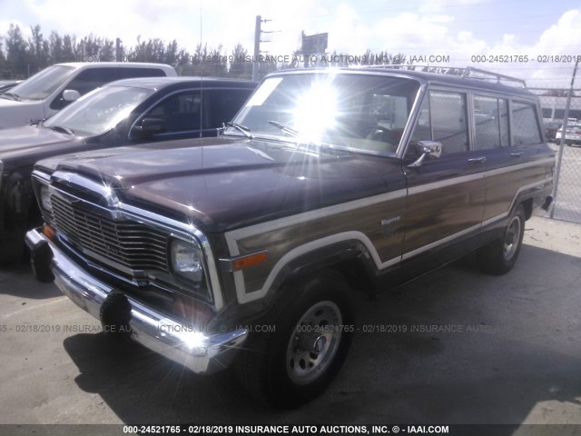 J9A15NN139410 - 1979 JEEP GRAND WAGONEER  Dark Brown photo 2