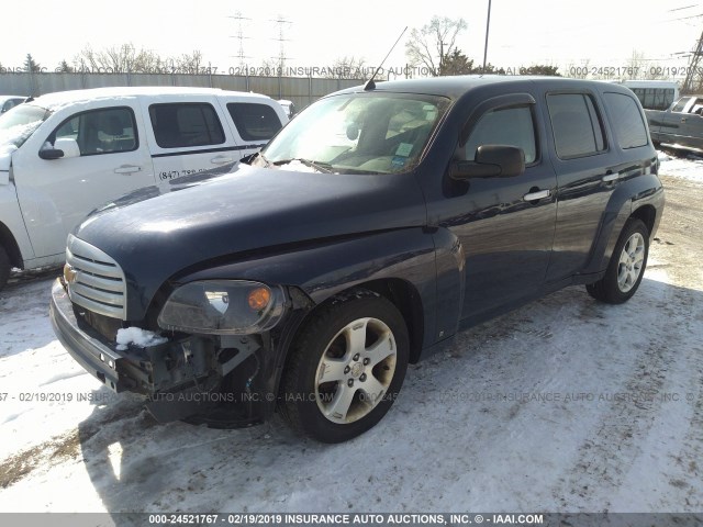 3GNDA23DX7S569408 - 2007 CHEVROLET HHR LT BLUE photo 2