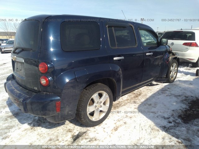 3GNDA23DX7S569408 - 2007 CHEVROLET HHR LT BLUE photo 4