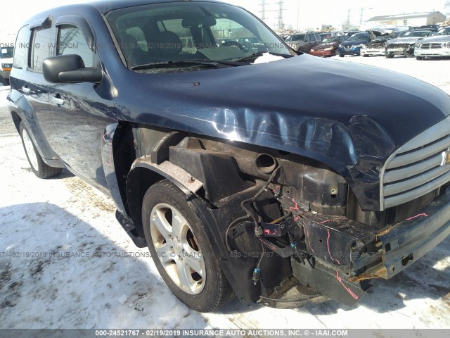 3GNDA23DX7S569408 - 2007 CHEVROLET HHR LT BLUE photo 6