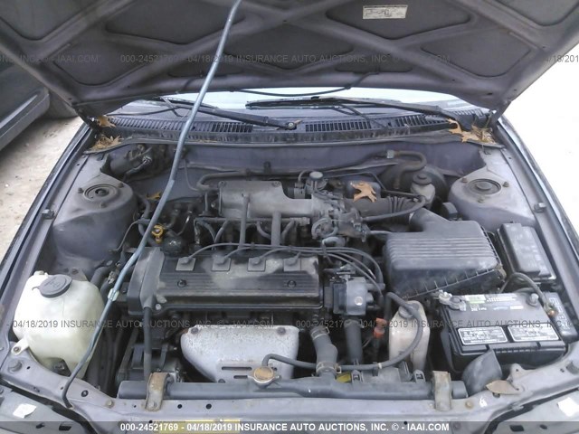 2T1BB02E2VC205960 - 1997 TOYOTA COROLLA DX GRAY photo 10