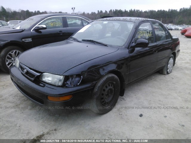 2T1BB02E2VC205960 - 1997 TOYOTA COROLLA DX GRAY photo 2