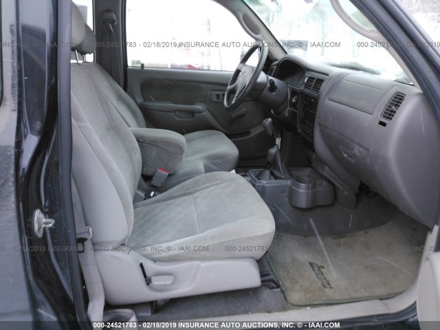 5TEWM72N62Z137589 - 2002 TOYOTA TACOMA XTRACAB BLACK photo 5