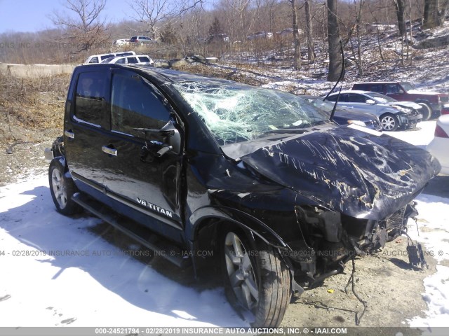 1N6AA07CX8N356615 - 2008 NISSAN TITAN XD XE/SE/LE/PRO-4X BLACK photo 1