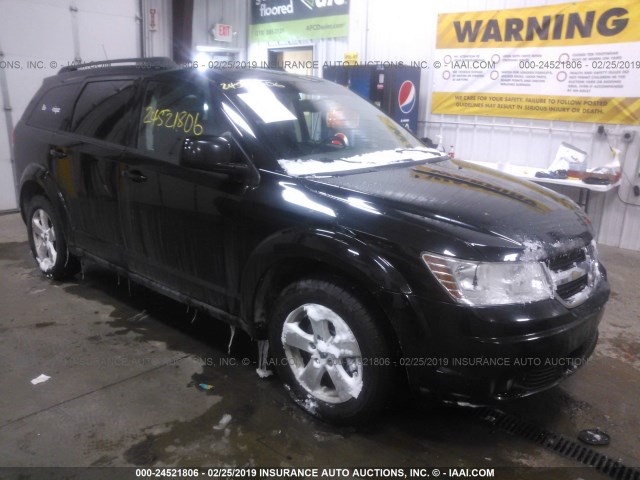 3D4PG5FV9AT175414 - 2010 DODGE JOURNEY SXT BLACK photo 1