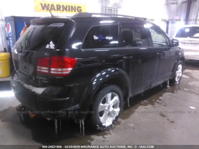 3D4PG5FV9AT175414 - 2010 DODGE JOURNEY SXT BLACK photo 4