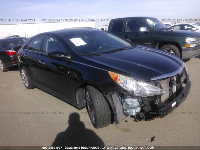 5NPEC4AB9BH228220 - 2011 HYUNDAI SONATA SE/LIMITED BLACK photo 1