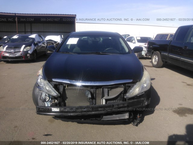 5NPEC4AB9BH228220 - 2011 HYUNDAI SONATA SE/LIMITED BLACK photo 6